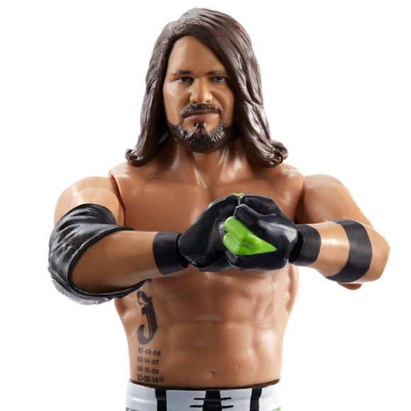 Mattel WWE Wrestling Series 103 AJ Styles Action Figure - Picture 3 of 4